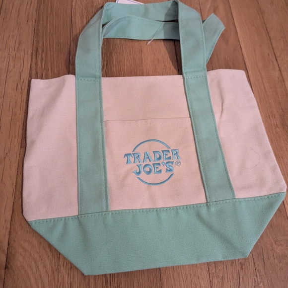 Trader Joe's Pastel Mini Tote - Limited Edition - Picture 6 of 6